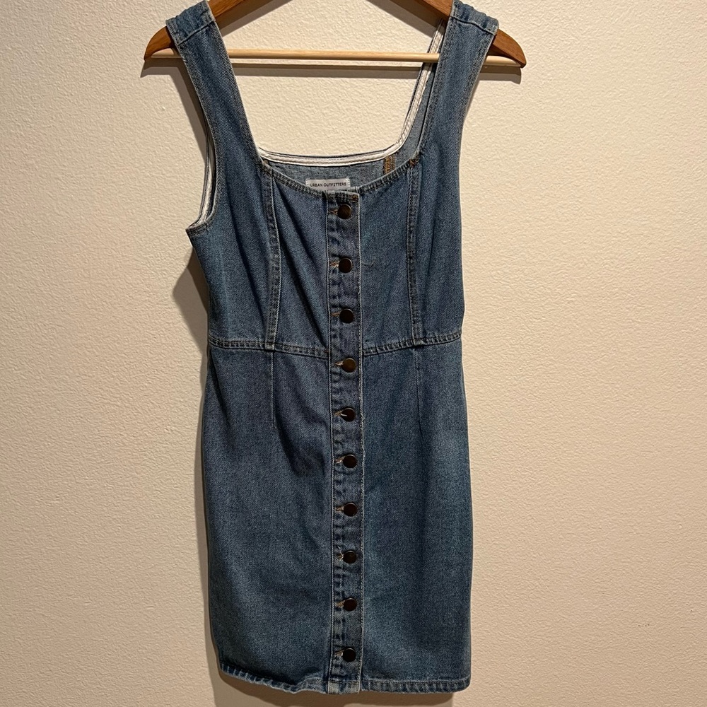 URBAN OUTFITTERS BUTTON UP JEAN DRESS
